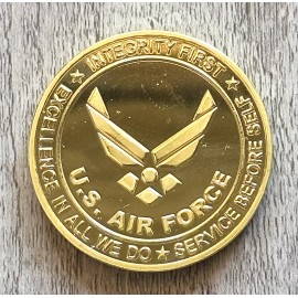 U S AIR FORCE B-1B Lancer Challenge Coin