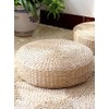 Hand Made Plaited Futon Mat Bulrush Mat Floor Mat Round