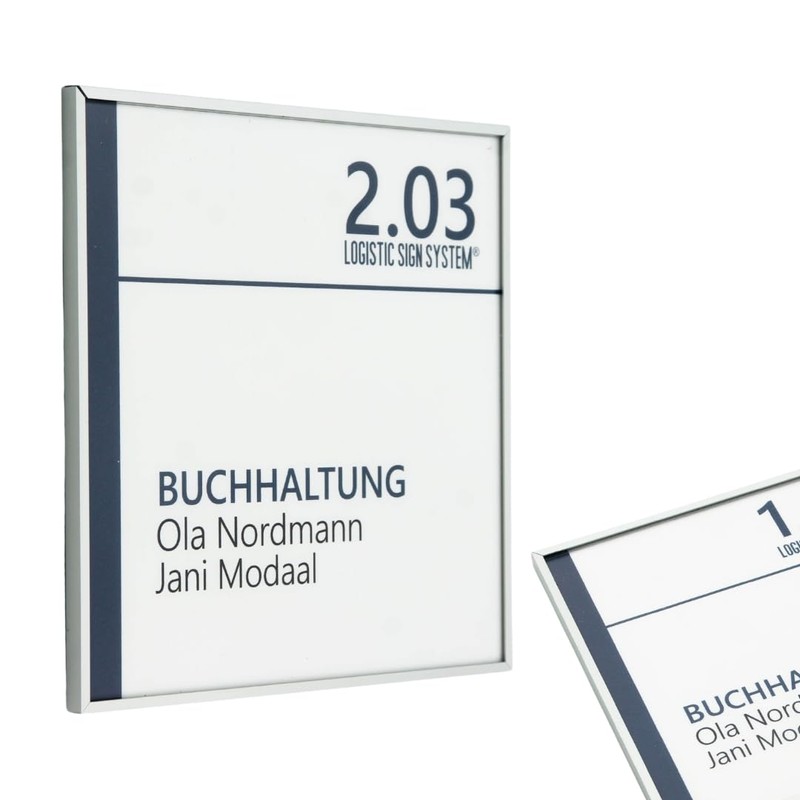 Logistic Sign System Tenuis Door Sign for Office (150/150 mm)
