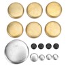 MPE-108BR Brass Freeze Plug Set Replacement for Small Block 255ci