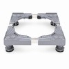 Adjustable Appliance Base Stand for Washer and Refrigerator – Locking