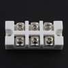 LUORNG 380V 30A 3-Way Electrical Equipment Connectors Ceramics Terminal Block
