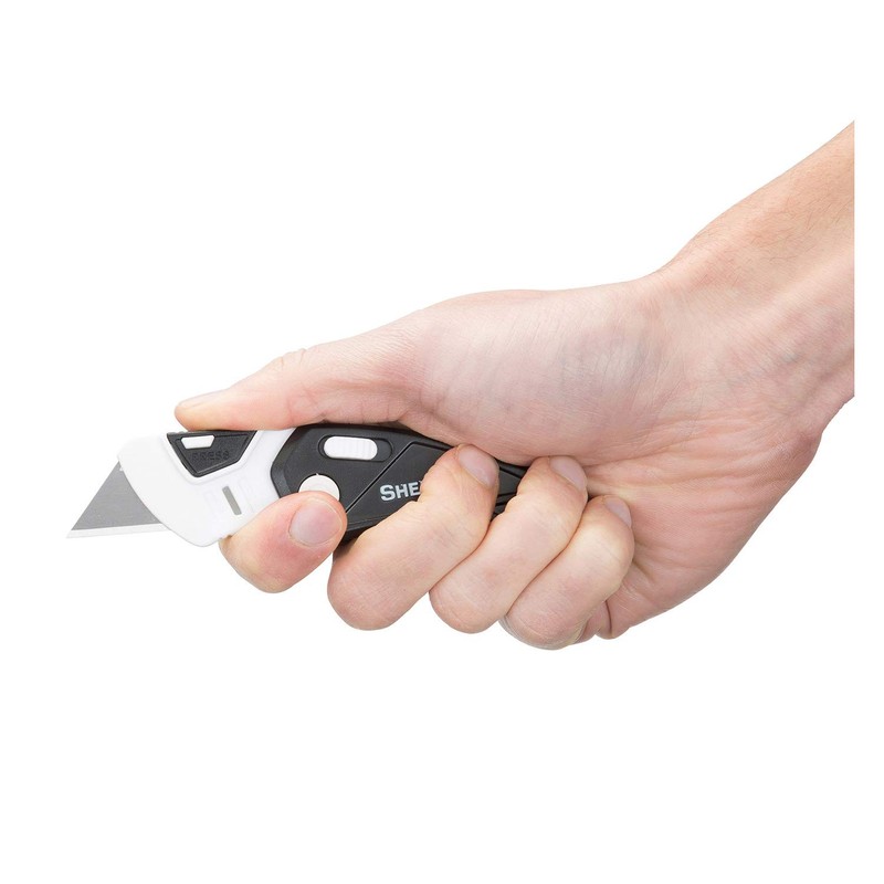 Sheffield 1282 Gadget Folding Lock Back Utility Knife, Compact Box