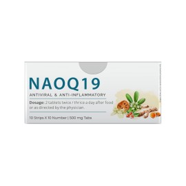 Sri Sri TATTVA NAOQ19 Antiviral Tablets 500mg | 10x10 Strips | 60g Pack