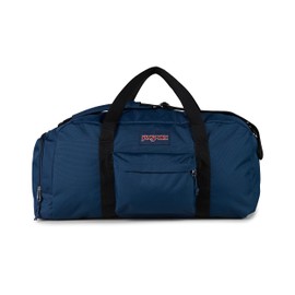 JanSport Weekender Large Duffel - Travel or Gym Bag, Durable Weekender with Front Utility Pocket & Side Grab Handles - Navy