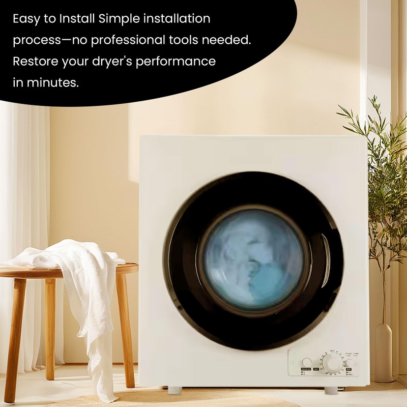 BCED26 Dryer Fan Belt Compatible with Black+Decker Mini Compact Dryer