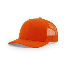 Richardson 112 Trucker Hat Orange, OSFM