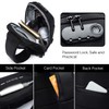 FANDARE Men's Shoulder Bag Chest Bag with Password Lock, USB,