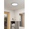 Eglo LED Flush Ceiling Light Fueva 5, Ø 11 in,