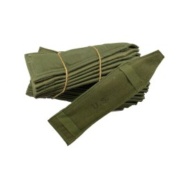 WW2/POST WW2 Canvas OD Shoulder Strap Pads, Pair