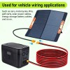 HORMY XT60 Female to Solar Connector Solar Panel Extension Charging