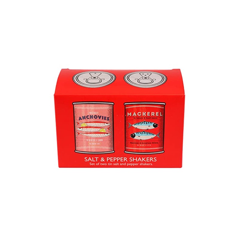REX London Salt and Pepper Shakers Set, Modern Table Seasoning