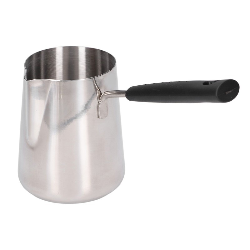 Turkish Coffee Pot 600ml Stainless Steel Glossy Surface High Temperature