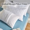 4AS Quilted Waterproof Pillow Protectors 48x74cm – 100% Polyester,Extra Soft,