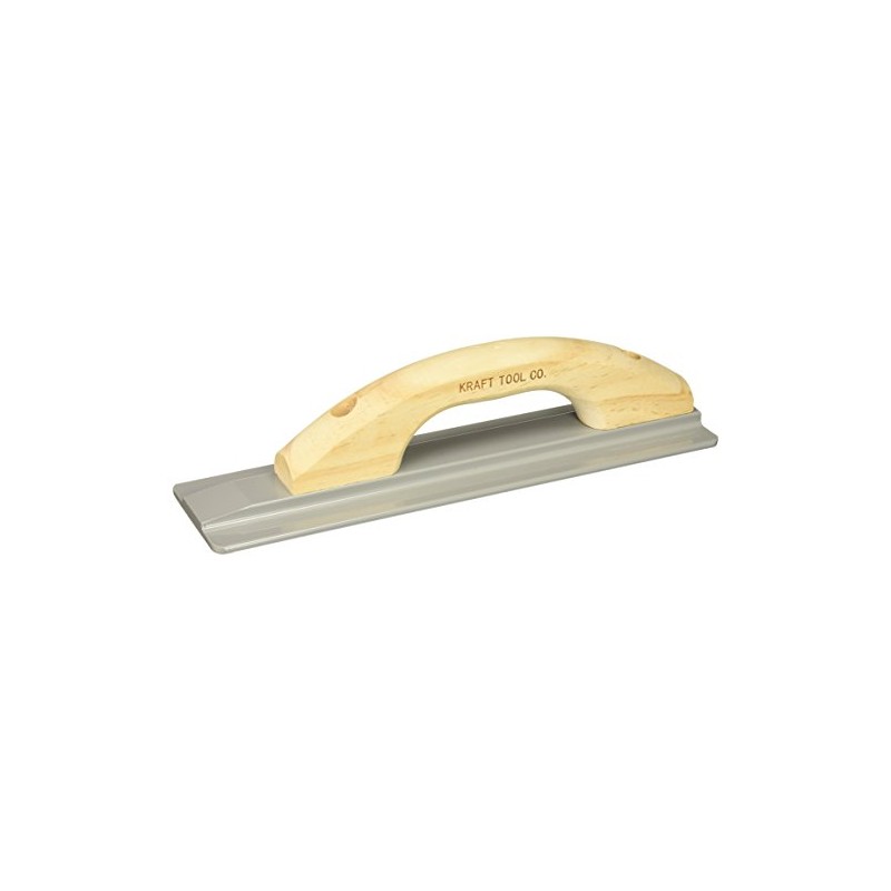 Kraft Tool CF012 Magnesium Hand Float with Wood Handle, 12