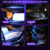 Car Interior Reading Light 3 Color LED Magnet Rear Trunk