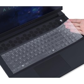 Keyboard Cover Skin for 2024 2023 Dell Alienware M18 R2 R1 Gaming Laptop, 18 Inch Dell Alienware M18 Keyboard Protector, Alienware M18 R2 Accessories Skin, TPU