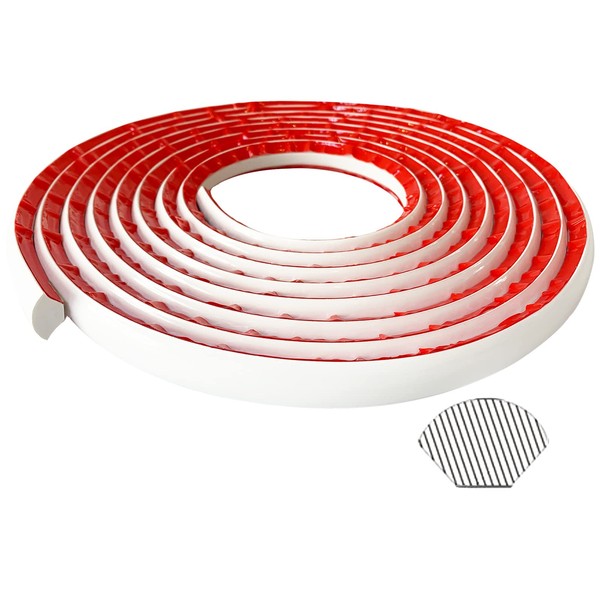 Gaahing Flexible Quarter Round Molding Trim, 16.4 Ft Caulk and