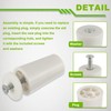 EPLZON 40mm White Roller Shutter Stop for Roller Blind &