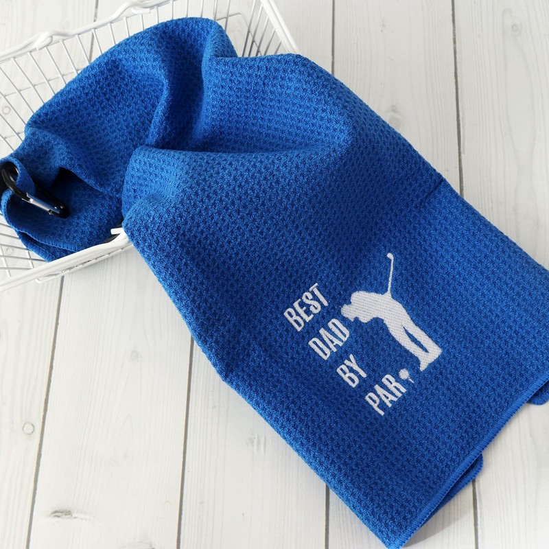 PLUJOYS - Toalla de golf para padres, color azul