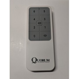 Quorum 8-9860-0 Transitional Fan Remote in White Finish