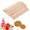 PMELCXD 100 PCS Dowel Rods - Unfinished Natural Wood Dowel