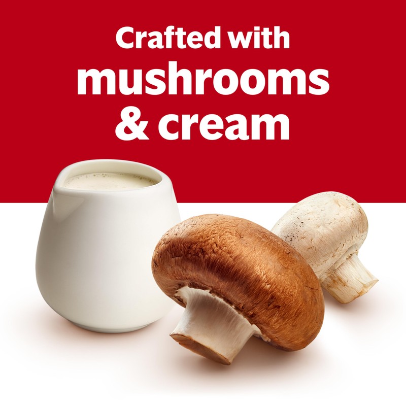 Campbell's Condensed 98% Fat Free Cream of Mushroom Soup, 10.5