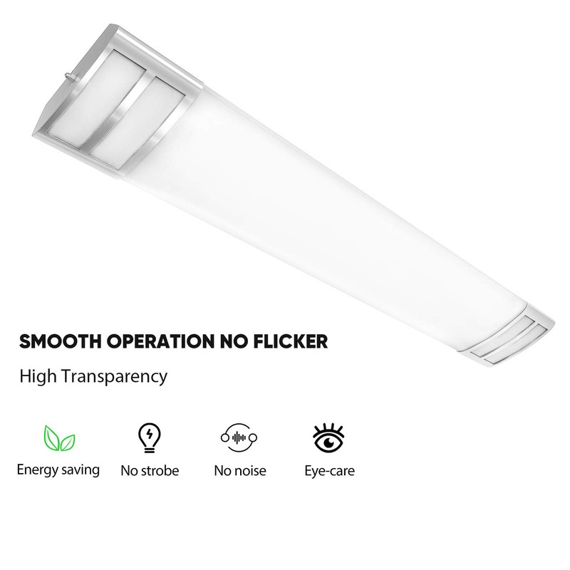 AntLux 4ft led Light Fixture 50W 5600lm LED Linear Flush