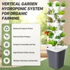 Vertical Hydroponics Garden Tower 30-Plant Hydroponic Growing System, Indoor Vertical