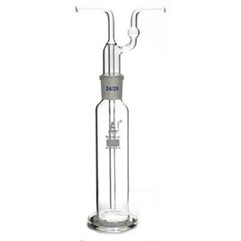 EISCO 125mL Drechsel Bottle for Gas Washing, Interchangeable Joint Head 24/29, Borosilicate 3.3 Glass Labs