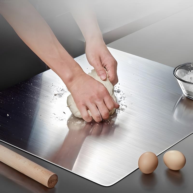 Stainless Steel Cutting Board,Cutting Boards for Kitchen,Chopping Board,Large Cutting Board