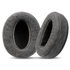 Jomwag Skin-Friendly Cotton Replacement Earpads for Sony WH-CH700N/ch710n/ZX770BN ZX780DC/ch720n, Skin-Friendly Cotton Ear Pads Cushions with High-Density Noise Isolation Foam, Keep Warm (Dark Gray)