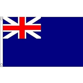 AZ FLAG NAVAL ENSIGN BLUE SQUADRON FLAG 3' x 5' - BRISTISH HISTORIC FLAGS 90 x 150 cm - BANNER 3x5 ft