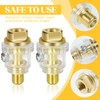 SoundZero Pack of 2 Mini Oiler, Compressed Air Oiler, 1/4