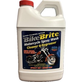 Bike Brite MC44R Motorcycle Spray Wash Cleaner and Degreaser - 64 fl. oz.,Blue
