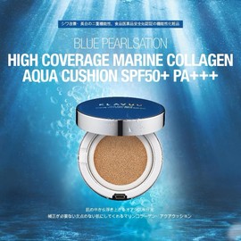 KLAVUU [Clavue Official] Marine Collagen Aqua Cushion Foundation Refill Set (No. 23 Medium Beige)