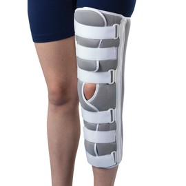 Medline ORT2440024L Sized Knee Immobilizers, Large, White
