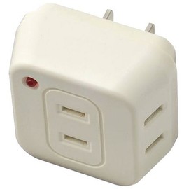 Yazawa STT153W Triple Tap with Lightning Surge, 3 Mouth White