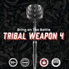 Shot! Darts Tribal Weapon Series 4-Steel Tip Dart Set-Centre Weighted-90%