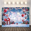LYCGS 8X6ft Christmas Backdrop Winter Dream Wonderland Photo Backdrop Xmas