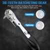 GreaTalent 37in1 S2 Steel Mini Ratchet Wrench Screwdriver Bit Set