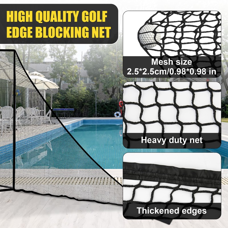 Golf Shank Net Attachment for Golf Hitting Nets with Sandbag，7