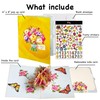 T4s Cat, Butterfly and Flower Funny Birthday Cards for Women,