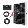 Topsolar Solar Panel Kit 20W 12V Monocrystalline with 10A Solar