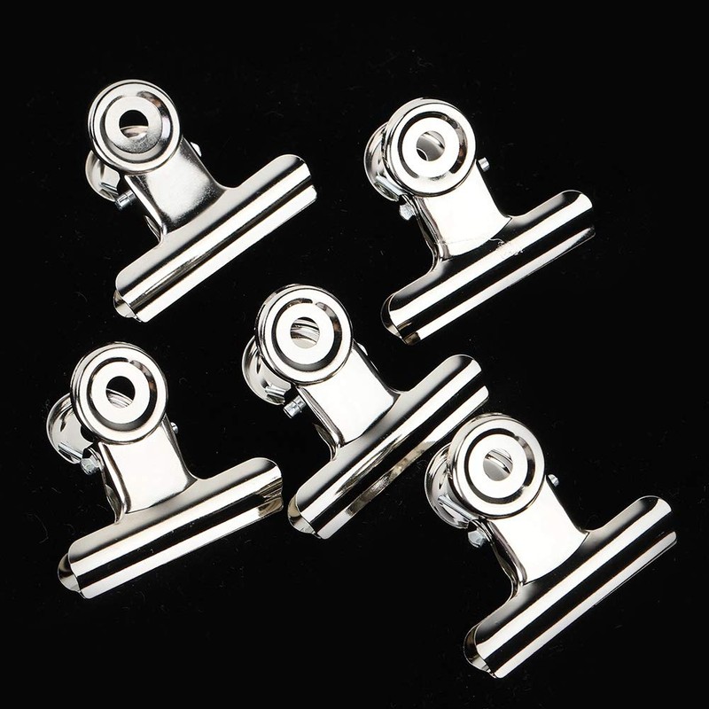 5pcs Stainless Steel C Curve Clips, Multifunction Nail Pinching Clips