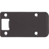 Round Corner Extended Lip Strike Plate, 2-1/4" x 4", (4-1/2"