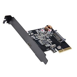 Syba Single Port USB-C 3.2 Gen 2x2 PCI-e Gen 3 x4 Expansion Card ASMedia ASM3242