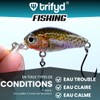trifyd ® - Swimming Fish Trout Cranckbait 4cm Trout Box