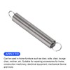 METALLIXITY Extension Spring 0.8x8x70mm 5pcs 304 Stainless Steel Extension Spring