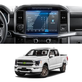 FIILINES Screen Protector for Ford F-150 2021-2025/F-150 Lightning 2022-2025, 12 inch Touchscreen 9H Tempered Glass Screen Protector for F-150 Accessories Anti-Glare Shatterproof